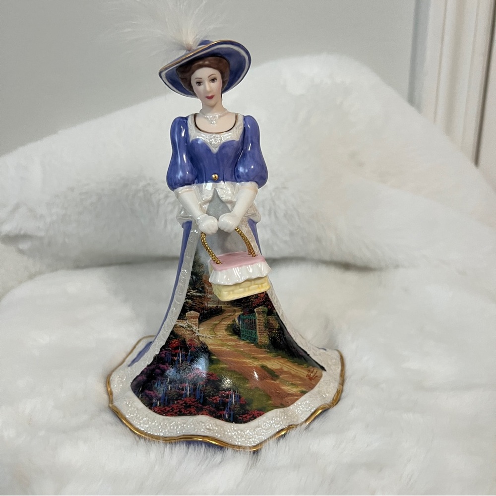 "Peaceful Picnic Retreat" Heirloom Porcelain Figurine